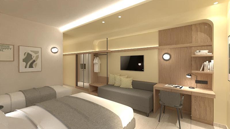 Sokratis Hotel Néa Mudaniá Kültér fotó