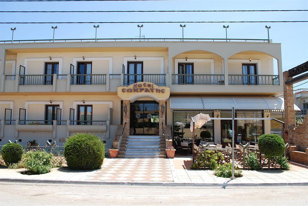 Sokratis Hotel Néa Mudaniá Kültér fotó